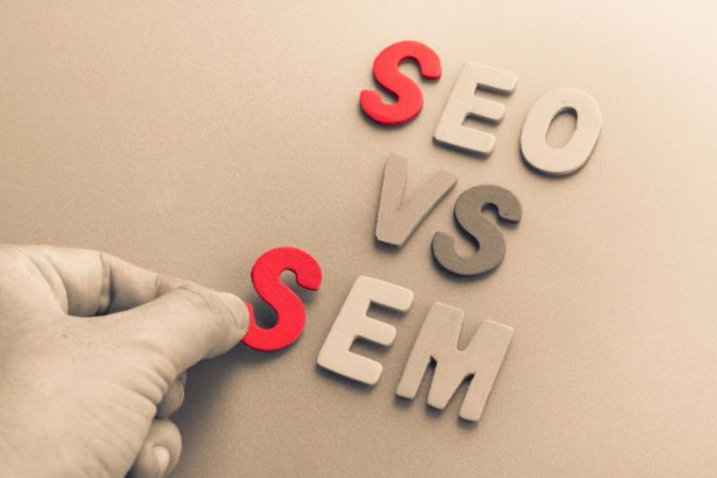 Sự khác biệt giữa SEM và SEO?